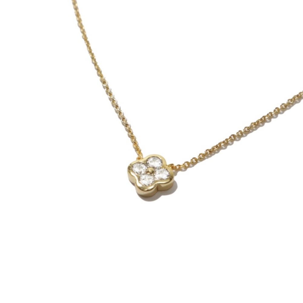 Electric Picks Camilla Gold Necklace NWT 14KT Gold Plated CZ Stones Nickel Free